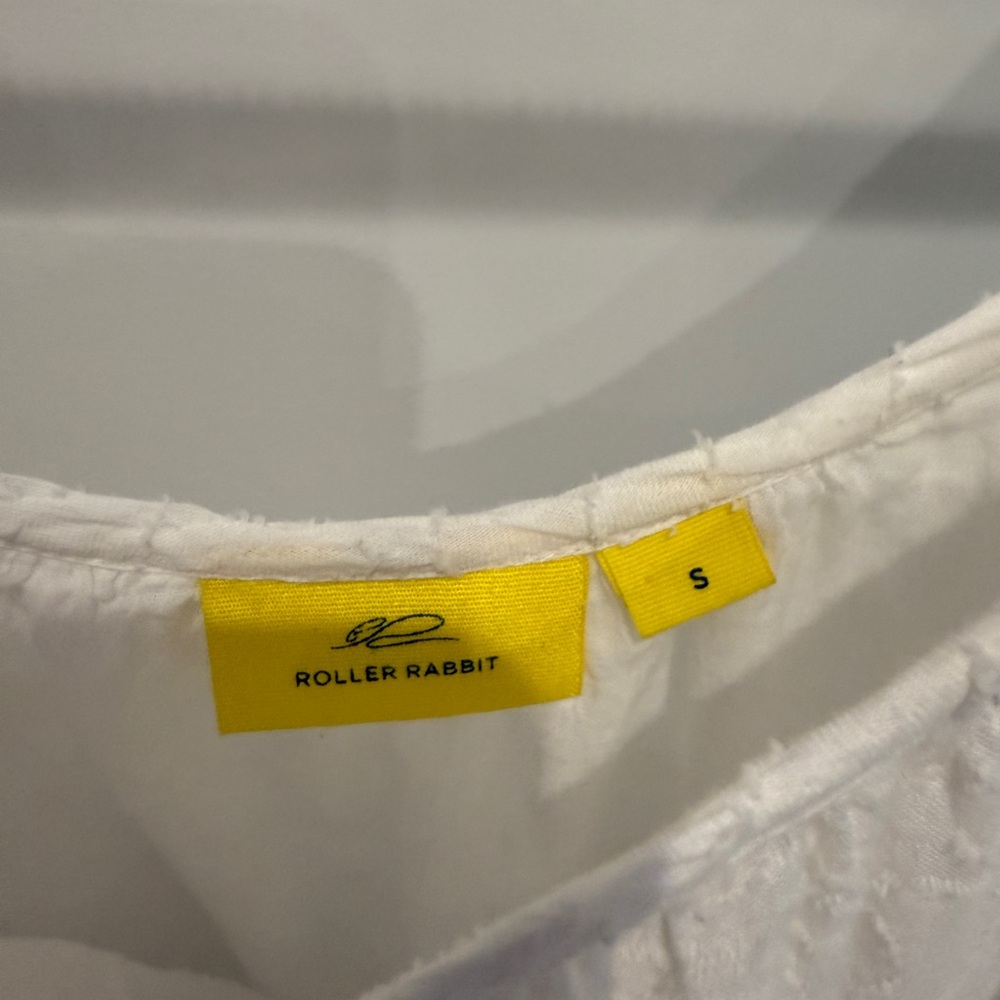 Roller Rabbit White Textured Dress - Picture 2 of 2